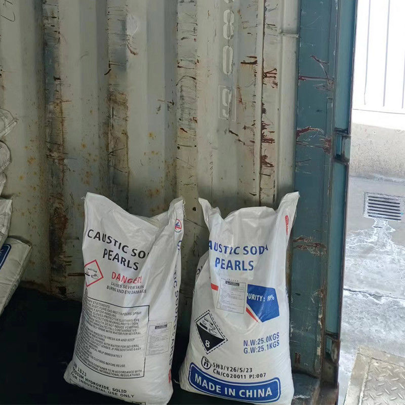 Kaustik Soda İnciler Cas Numarası 1310 73 2 25kg/Borg Kanalizasyon Arıtma İçin